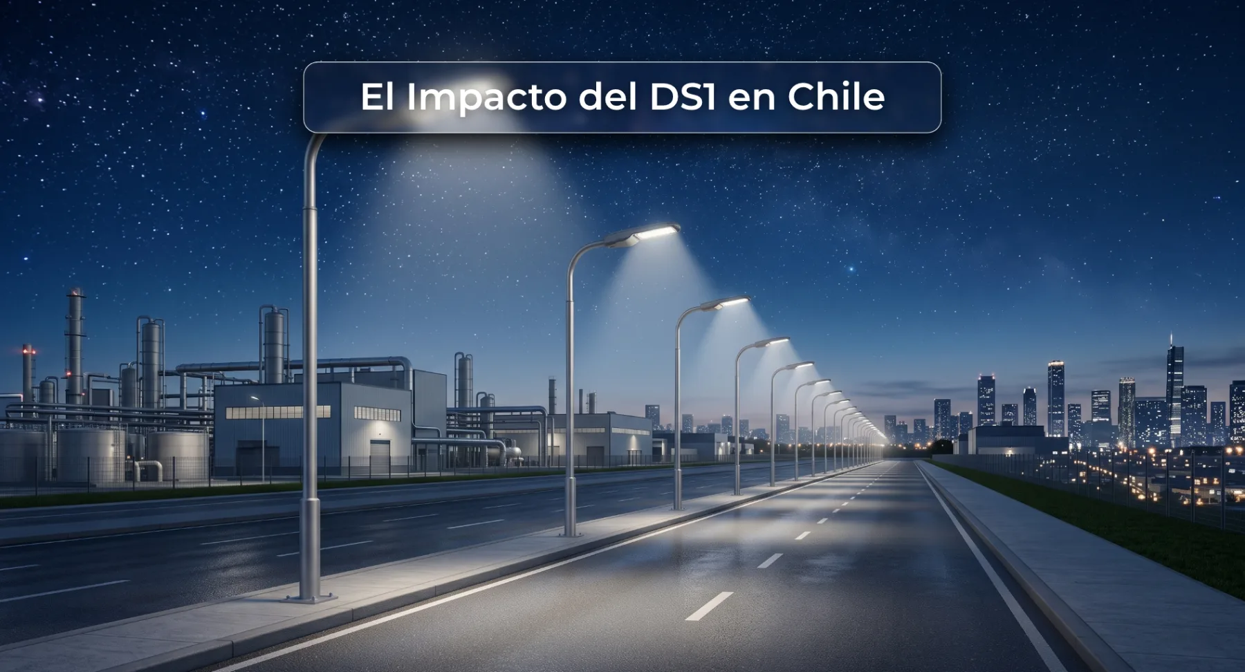 El Impacto del DS1: La Nueva Norma de Contaminación Lumínica que Revoluciona a Chile