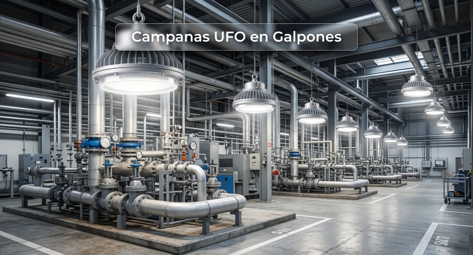La Revolución Luminosa: El Poder de las Campanas UFO en Bodegas y Galpones