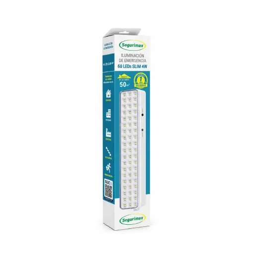 Lámpara Emergencia 60 LED 240Lm - foto 4