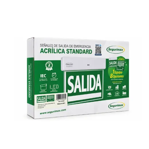 Letrero De Salida Doble Cara Palabra "Salida" - foto 4