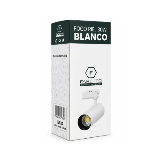 Foco Blanco Para Riel 3CCT - foto 4