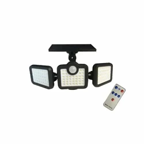 Proyector Solar 3 Módulos con Sensor Modelo Tarantula