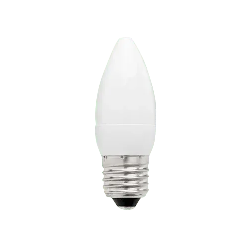 Ampolleta Vela C37 E27 5W Luz Cálida Megabright