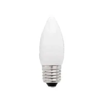 Ampolleta Vela C37 E27 5W Luz Fría Megabright