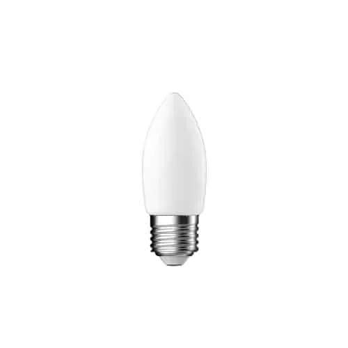 Ampolleta Vela C37 E27 4,5W Luz Cálida 2700k Tungsram