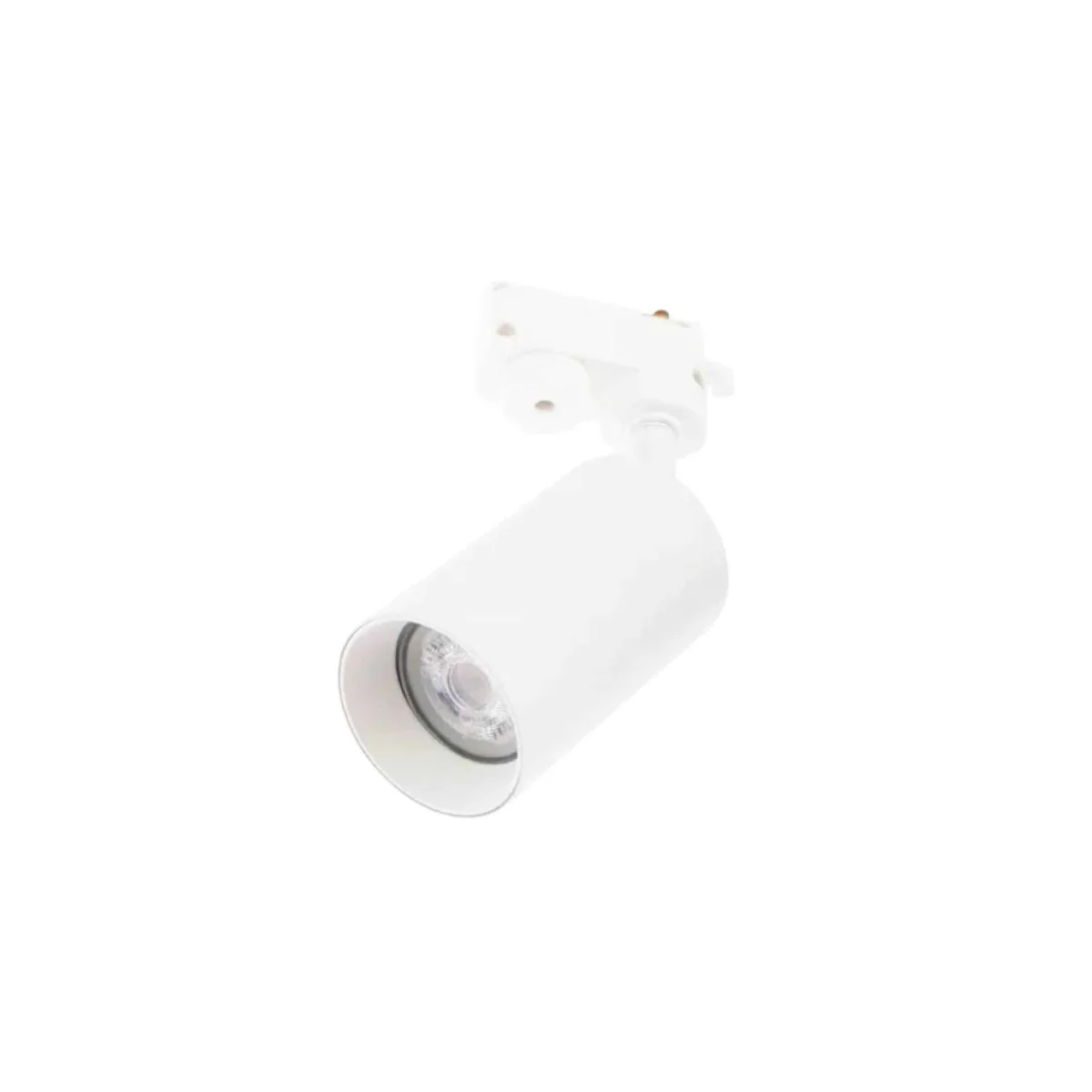 Foco Riel Porta Gu10 Blanco Modelo Sabik