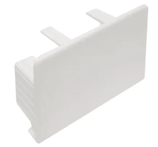 Tapa Final Plana 100mm X 50mm Libre Halógeno