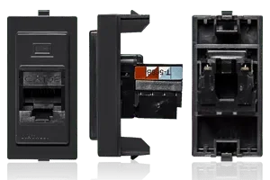 Toma Datos Rj45 Cat 6 Sinthesi 17 Noir
