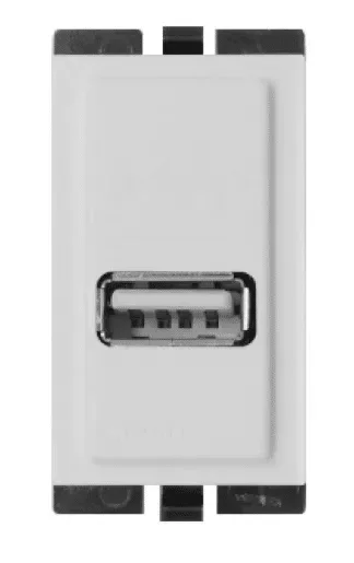 Cargador USB 1A 5V Sinthesi 17 Blanco