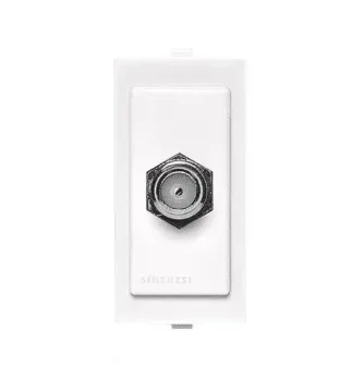 Toma Coaxial Tv Sat Sinthesi 17 Blanco