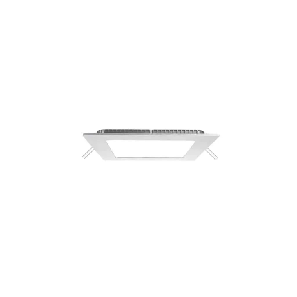 Plafón Embutido Cuadrado 6W Luz Fría Lumex