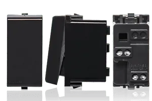 Interruptor 9-12 16A 250V Sinthesi 22 Noir