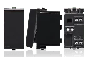 Conmutador 9-24 16A 250V Sinthesi 22 Noir