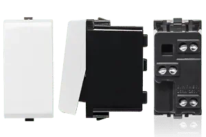 Conmutador 9-24 16A 250V Sinthesi 22 Blanco