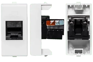 Toma Datos Rj45 Cat 5e Sinthesi 22 Blanco