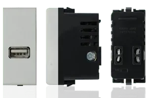 Cargador USB 1A 5V Sinthesi 22 Blanco
