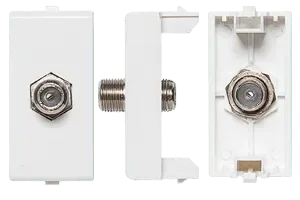 Toma Coaxial Tv Sat Sinthesi 22 Blanco
