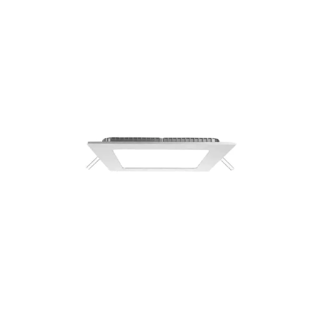 Plafón Embutido Cuadrado 12W Luz Cálida Lumex