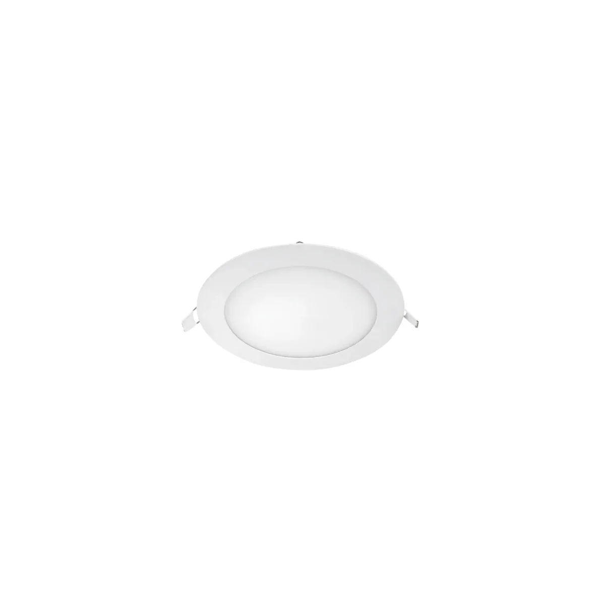 Plafón Embutido Redondo Blanco 6W 3000k Faretto Modelo Draco