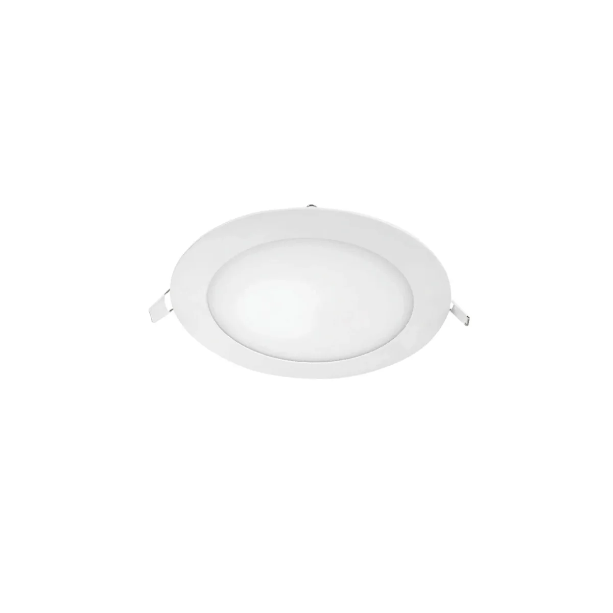 Plafón Embutido Redondo Blanco 18W 4000k Faretto Modelo Draco