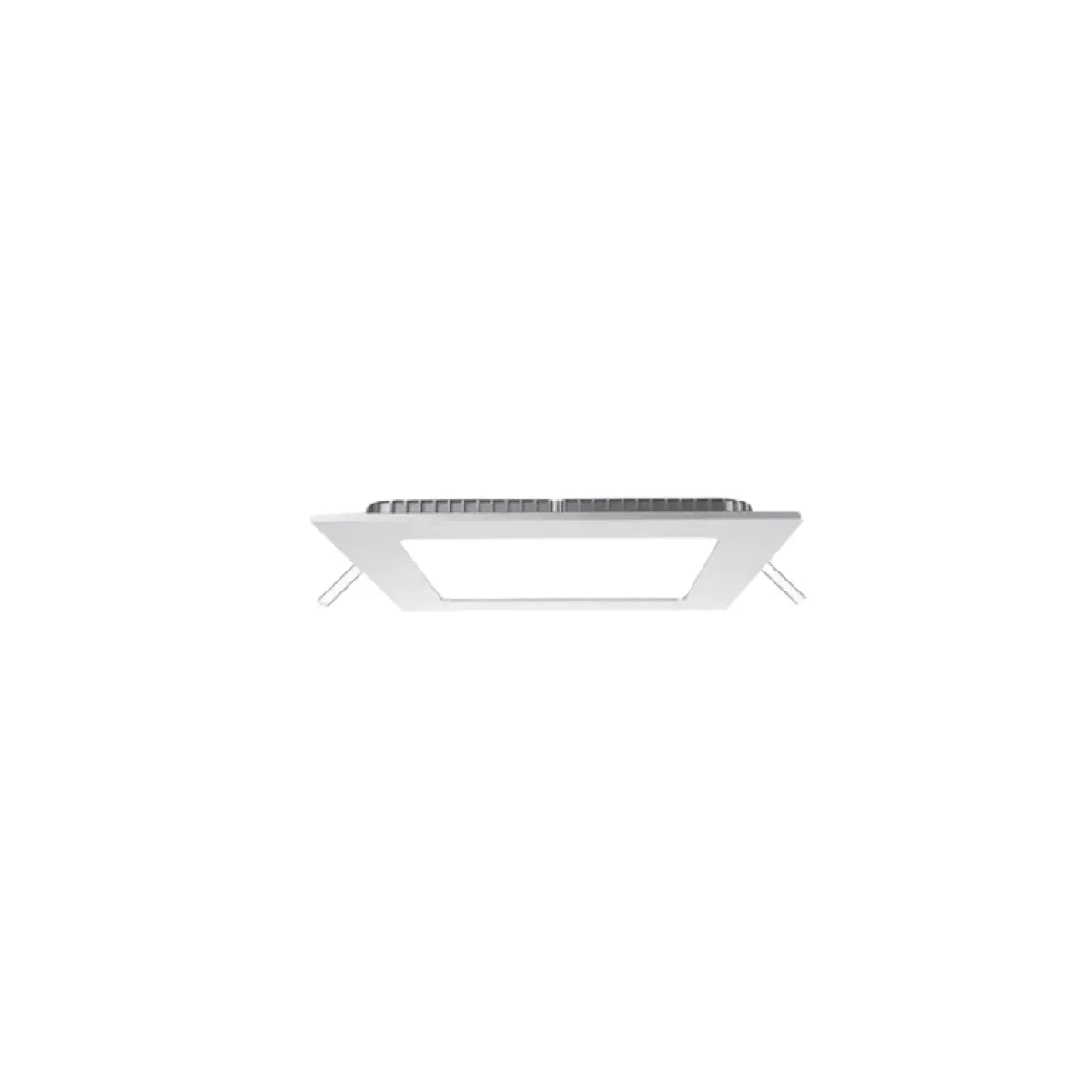 Plafón Embutido Cuadrado Blanco 18W 6000k Faretto Modelo Draco