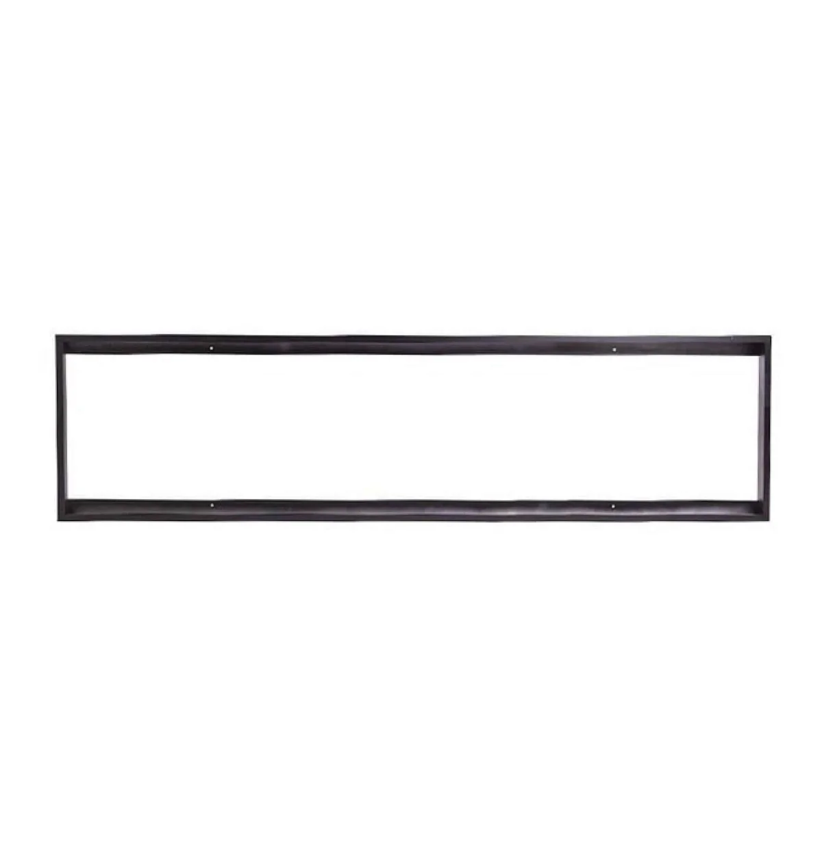 Marco Negro para Panel 303 X 1203 X 65 Pvc Faretto