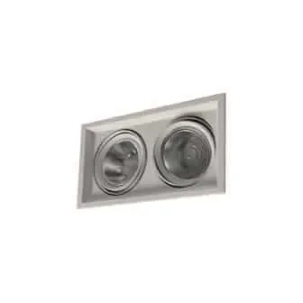 Foco Puzzle Blanco 2 X 12W Frío