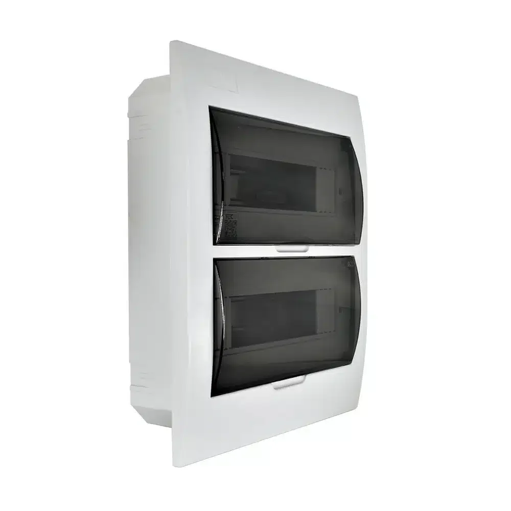 Tablero Embutido Ip41, Lh, Tapa Color Humo, 24 Polos