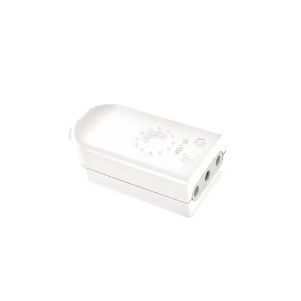 Enchufe Hembra Volante 16A, 250V, 2p+t, Blanco