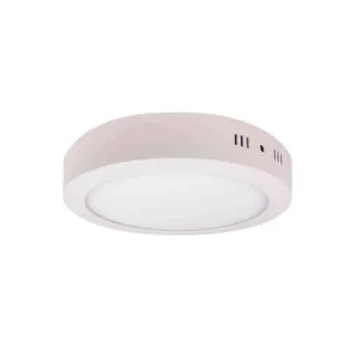 Plafón Sobrepuesto Redondo 12W Luz Neutra Faretto