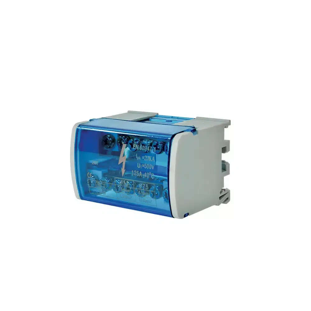 Barra Repartidora Bipolar 7 Polos 125A