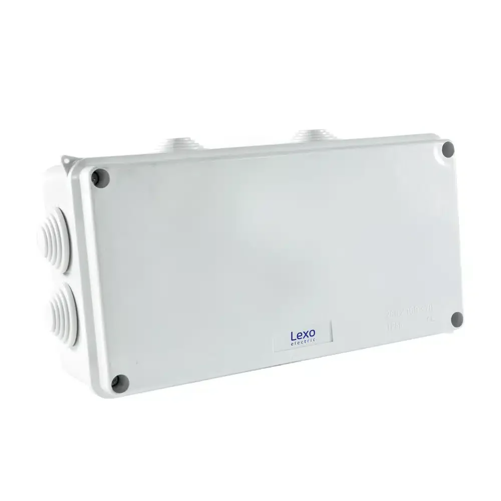 Caja Estanca con Salida 200x100x70mm IP65 con Tornillos
