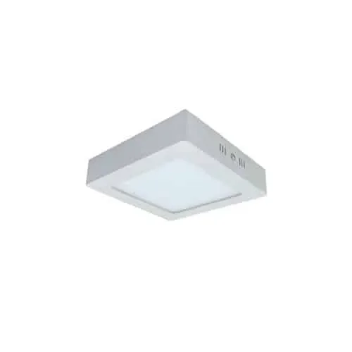 Plafón Sobrepuesto Cuadrado 18W Luz Cálida Lumex
