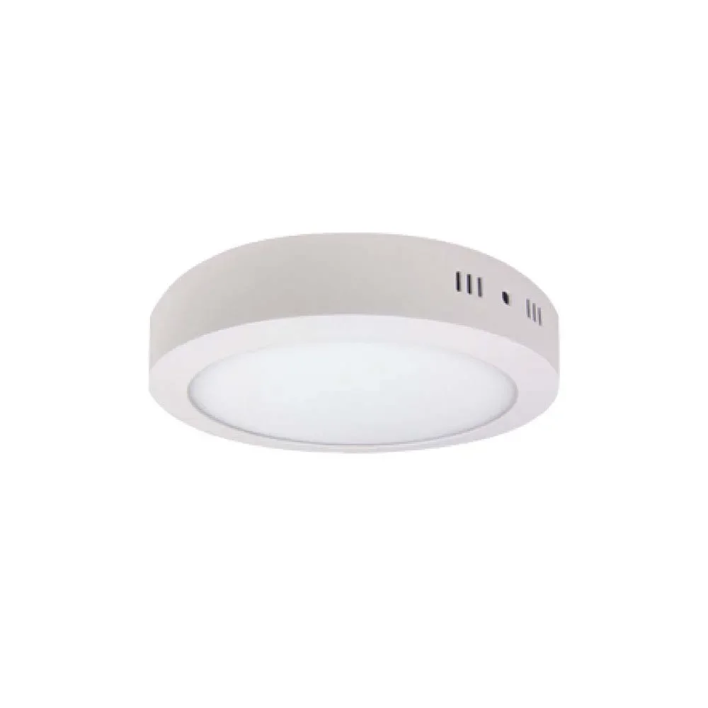 Plafón Sobrepuesto Redondo 12W Luz Cálida Faretto