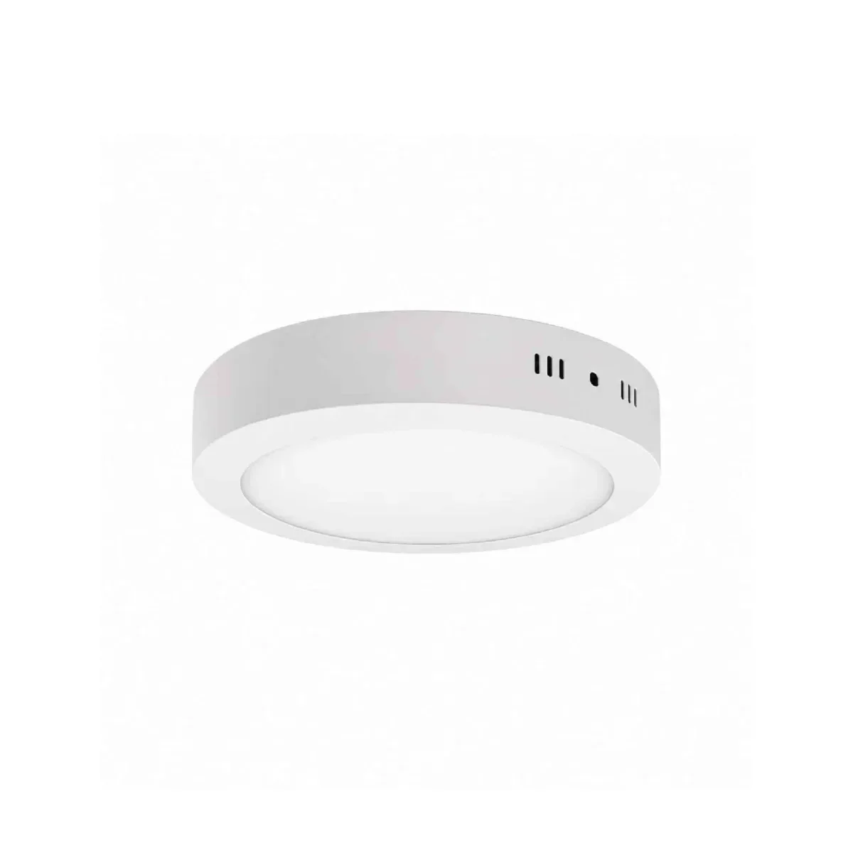 Plafón Sobrepuesto Redondo Blanco 24W 3000K Faretto Modelo Draco