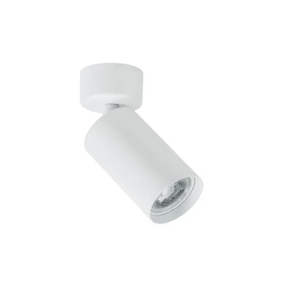 Foco Sobrepuesto Porta Gu10 Altair Blanco