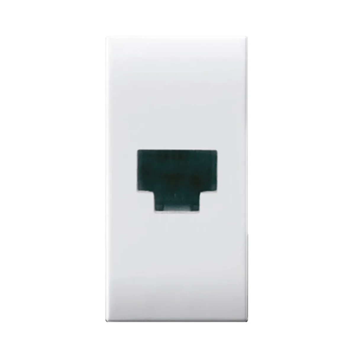 Conector Rj11 Telefonia 1 Modulo Blanco