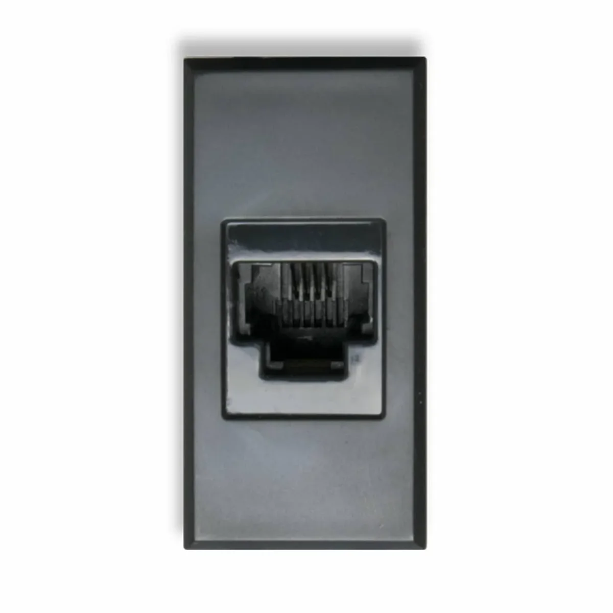 Conector Rj11 Telefonia 1 Modulo Antracita