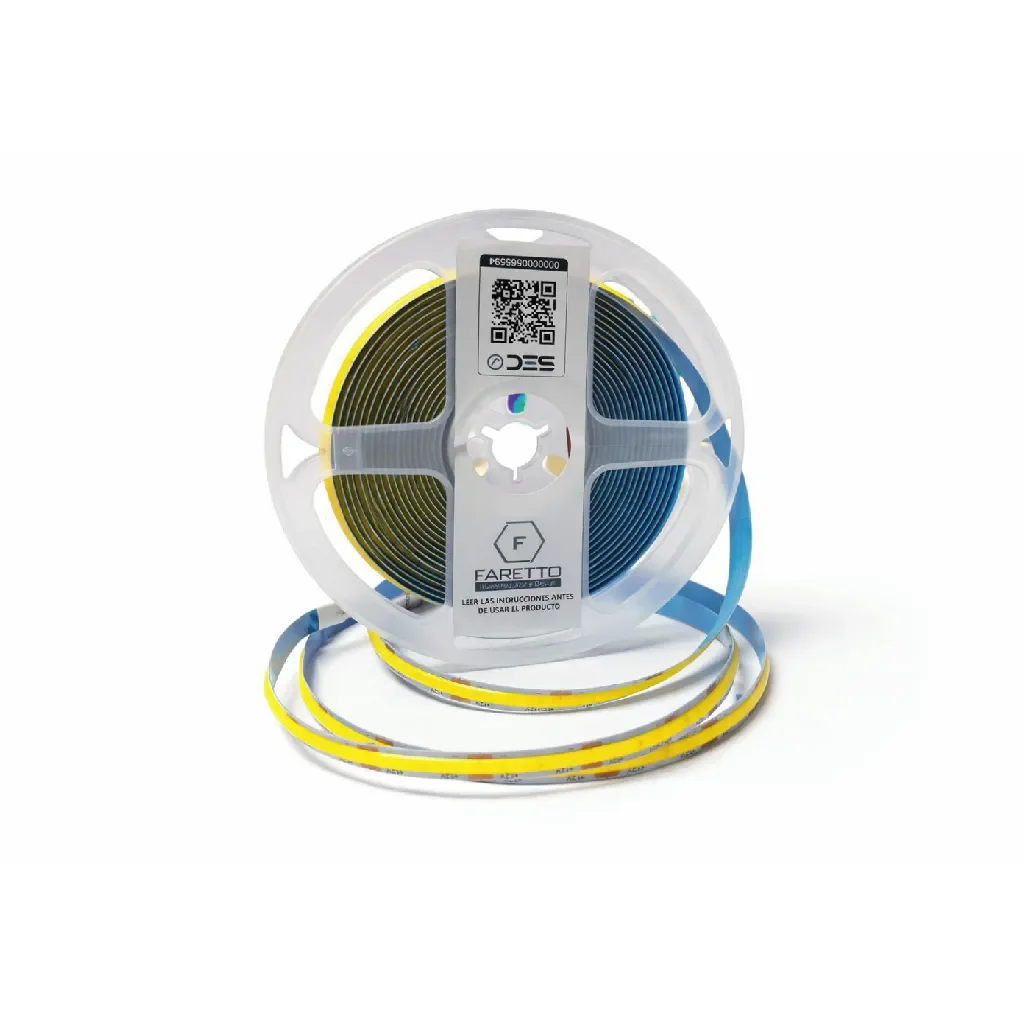 Cinta LED Interior 2835 Ip20 Dc12V Luz Cálida Faretto Certificada Modelo Mizar