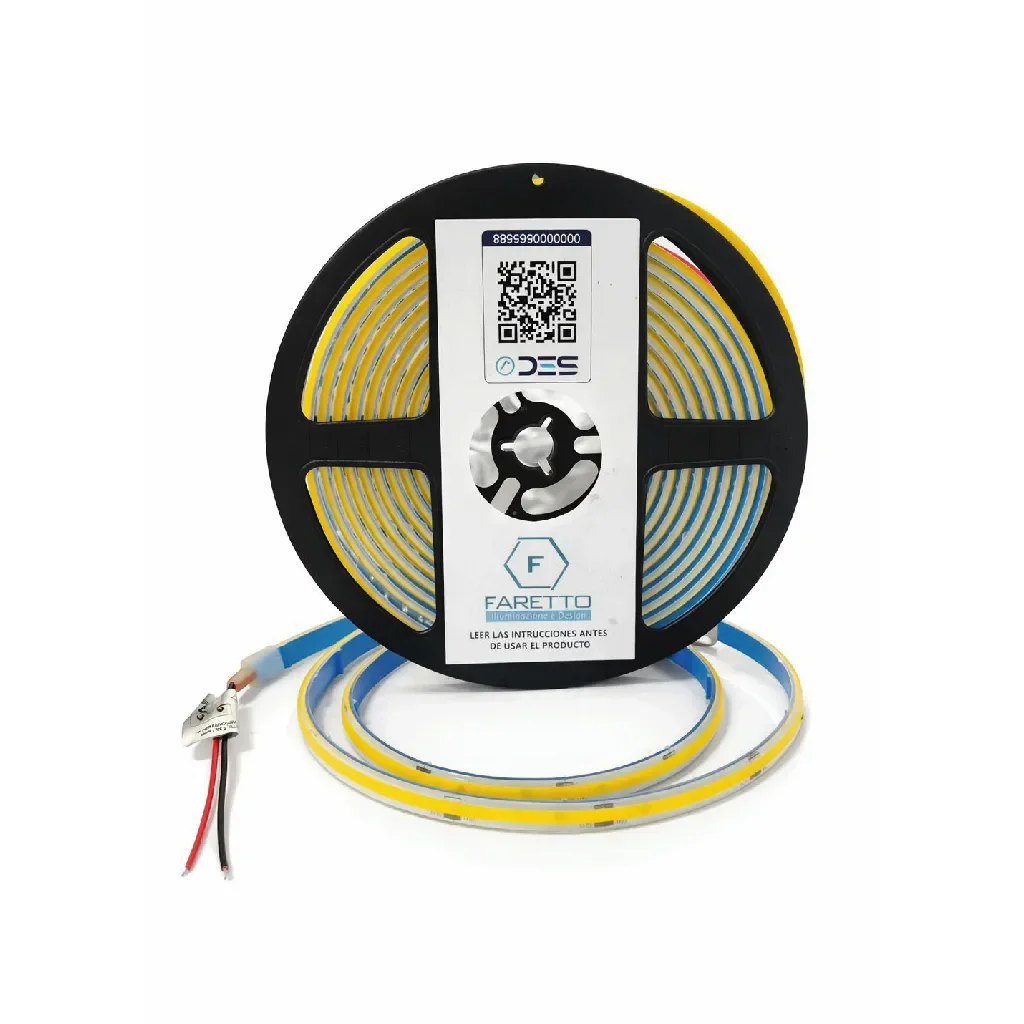 Cinta LED Exterior 2835 IP68 24vdc Luz Cálida Faretto Certificada Modelo Mizar