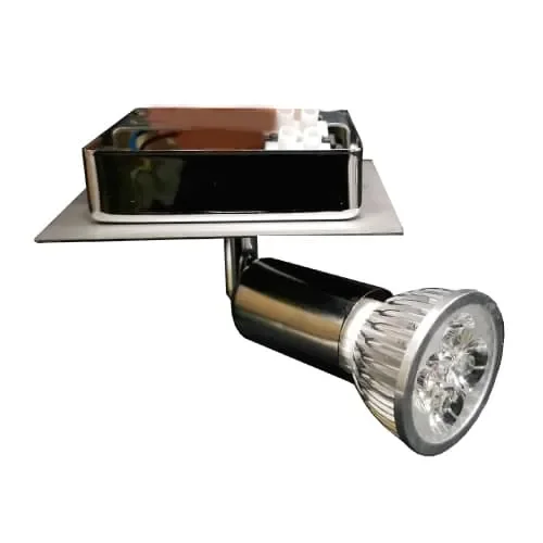 Aplique Base Cuadrada 1xgu10