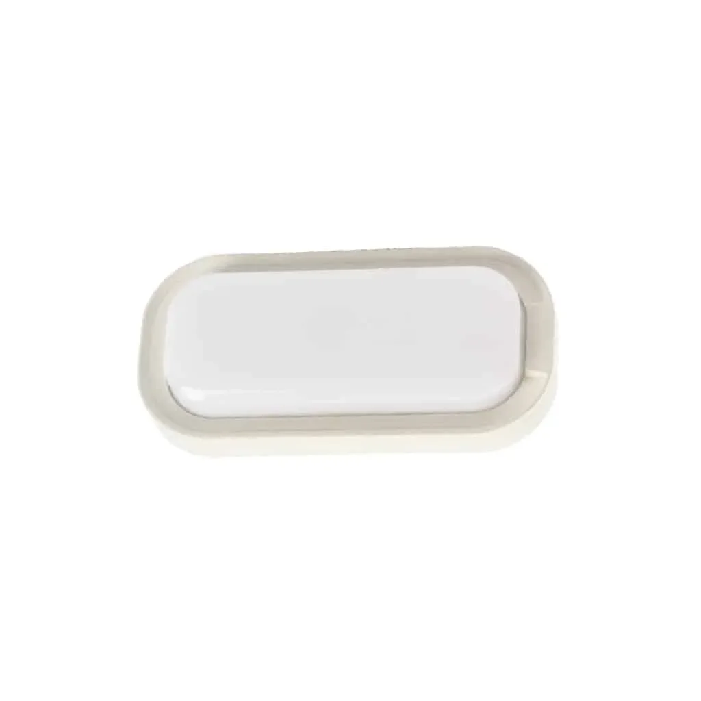 Foco Tortuga Ovalado Blanco 24W Ip54 Neutra Modelo Deneb