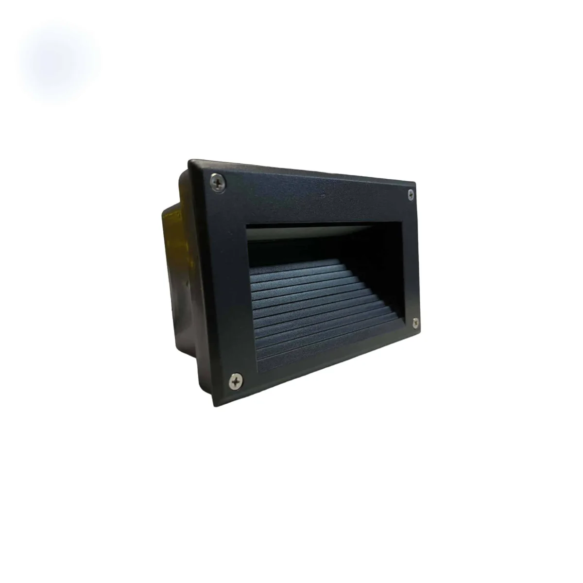 Foco Escalera Negro 4W Luz Frío