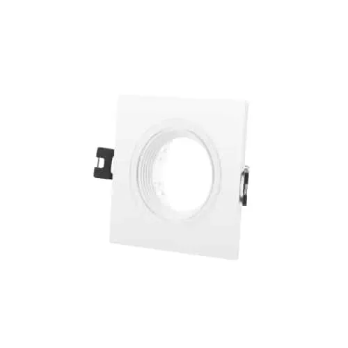 Base Embutida Cuadrada para Gu10 Blanca para Modelo Antares
